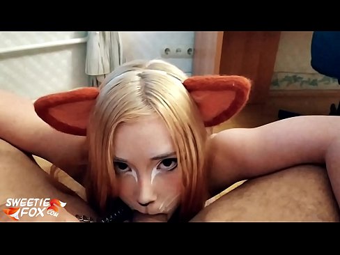 ❤️ キツネがチンポを飲み込み、口の中にザーメンを出す ❤  at porn ja.amourpassionfever.ru ❌️